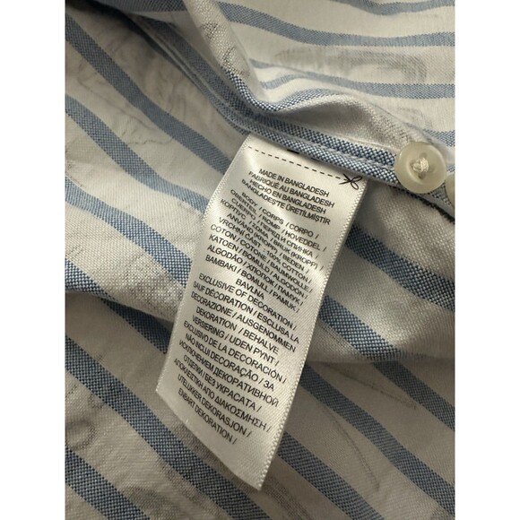 Polo Ralph Lauren Pennant  Flag Classic Graphic Short Sleeve Oxford Shirt Men XL - Picture 6 of 6